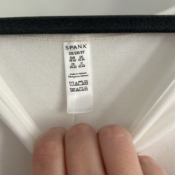 NWOT Spanx Dolman Sleeve Perfect Length Top Plus Size 3X - Picture 2 of 3
